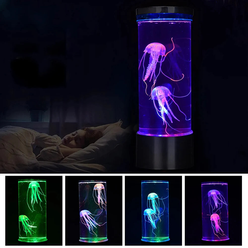 Jellyfish Lamp - Table Night Light Children's Gift