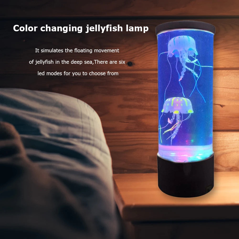 Jellyfish Lamp - Table Night Light Children's Gift